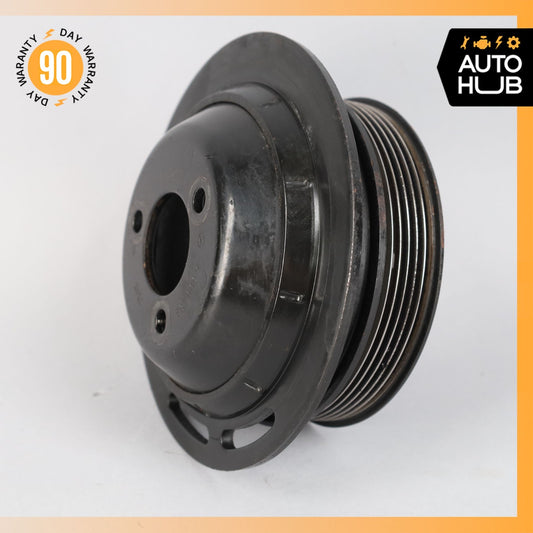 03-06 Mercedes R230 SL500 SL55 Tandem Power Steering Pump Pulley 0004661515 OEM - photo 1