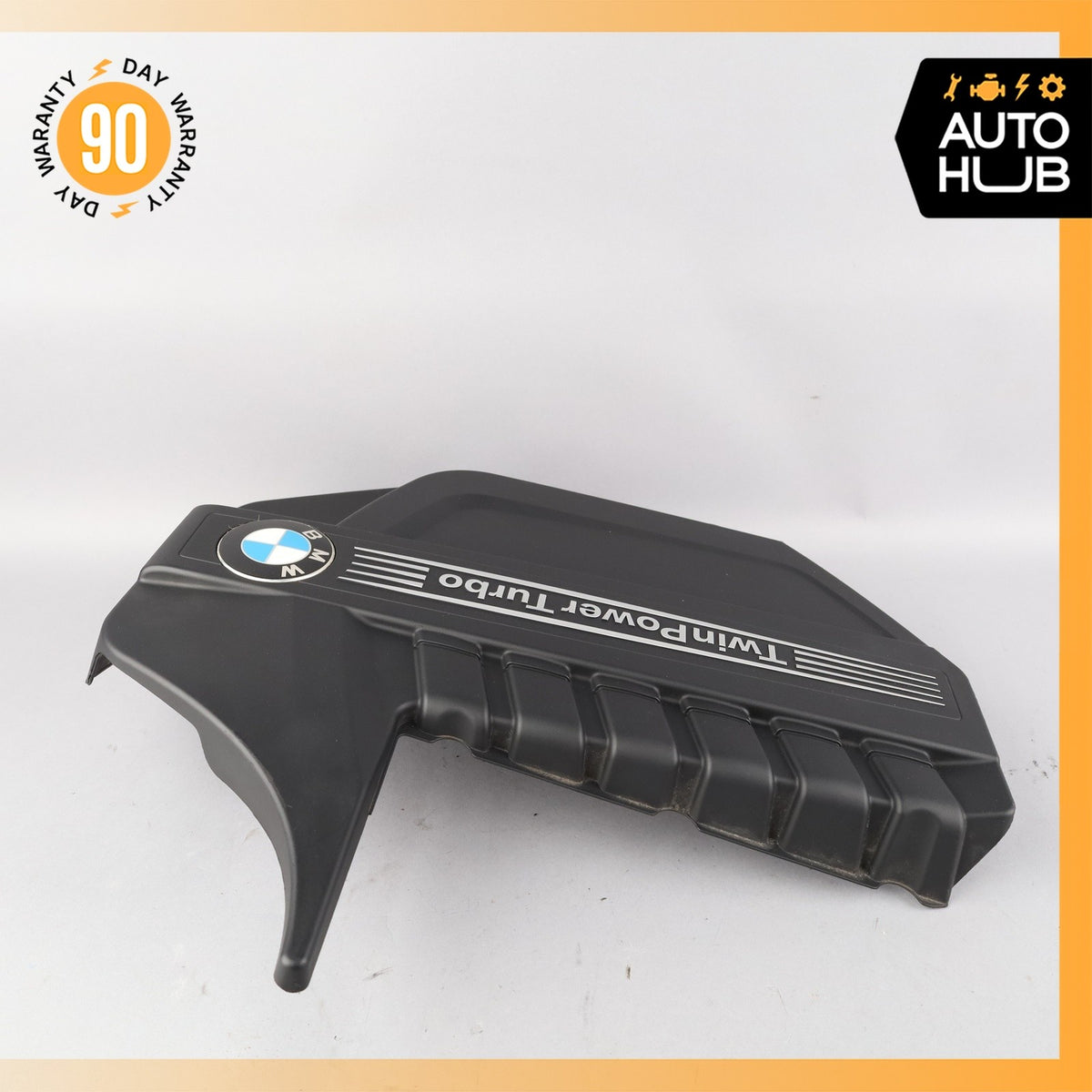 10-19 BMW F15 X5 535i N55 Engine Motor Upper Cover Panel Trim 11127607447 OEM - photo 12