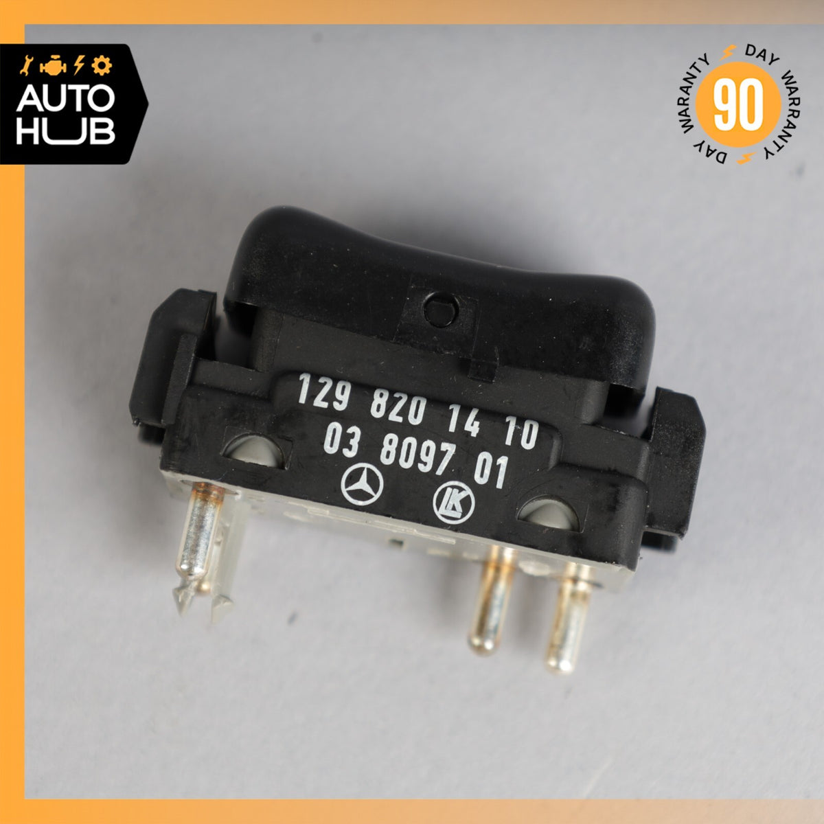 90-02 Mercedes R129 SL320 SL500 500SL Left Driver Side Window Control Switch OEM - photo 5