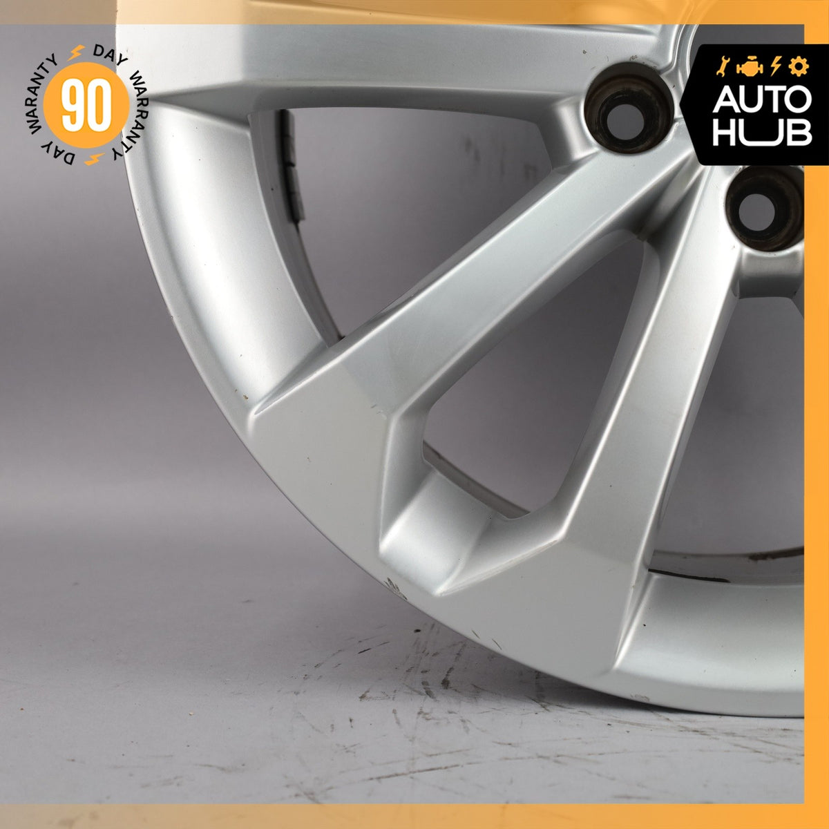 Audi 8R Q5 8 x 18 18" Factory Wheel Rim Silver 8R0601025BM OEM - photo 5