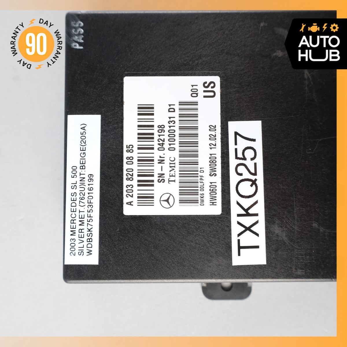 03-06 Mercedes R230 SL500 CLK500 S55 AMG Communication Voice Control Module OEM - photo 8