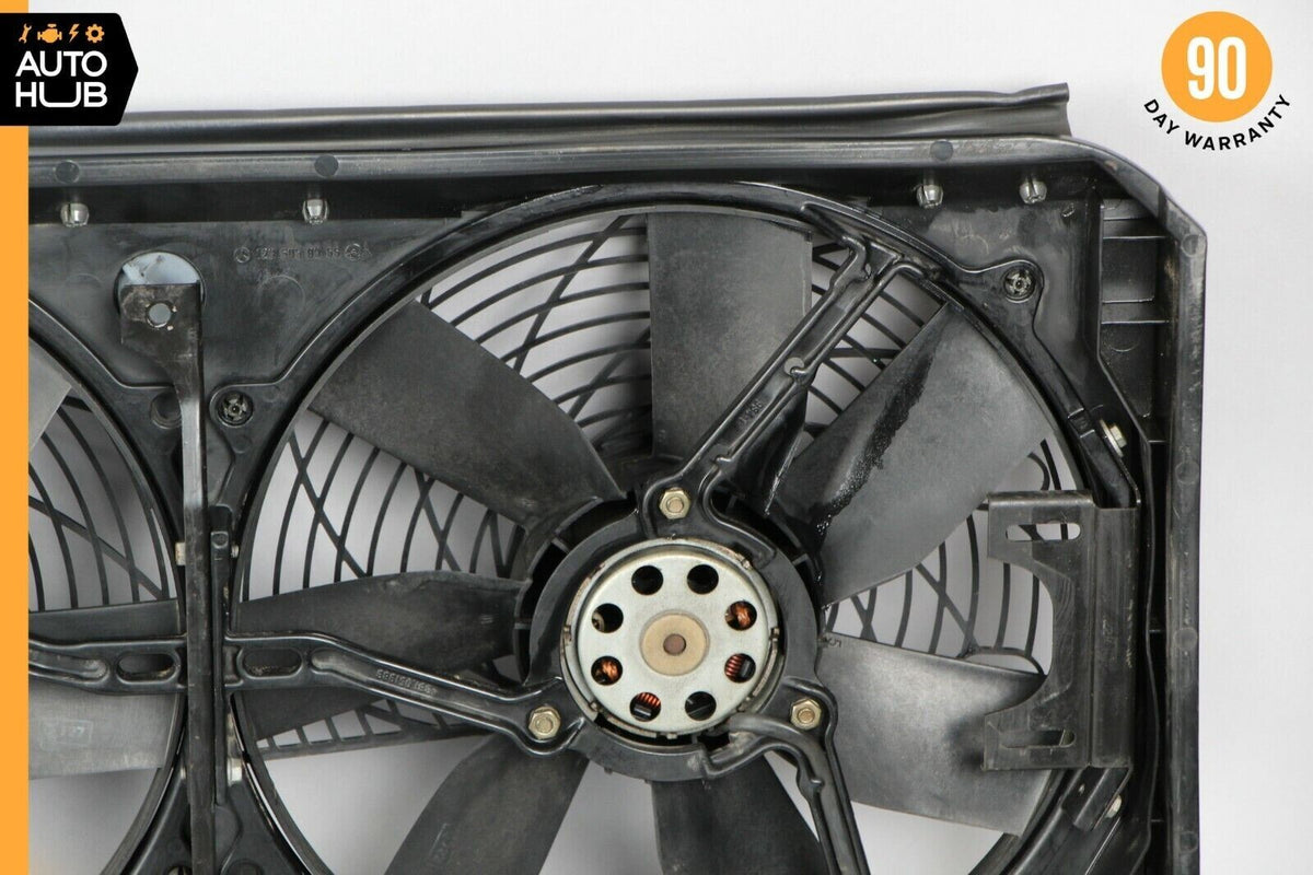 93-02 Mercedes R129 SL600 600SL Radiator Cooling Fan Motor Assembly OEM - photo 9