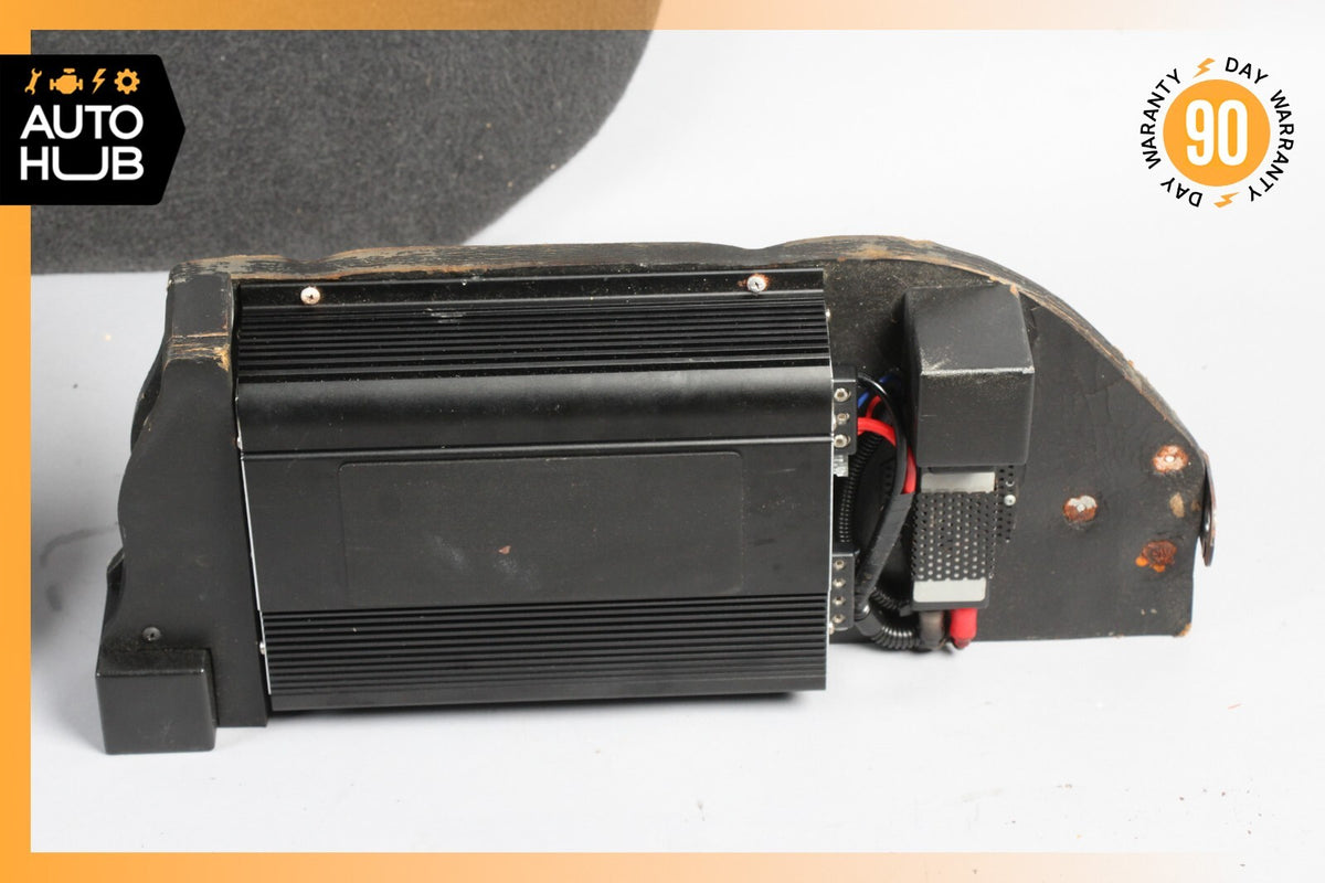 03-12 Mercedes R230 SL550 Subwoofer Speaker Amplifier w/ Custom Trim Set of 4 - photo 4