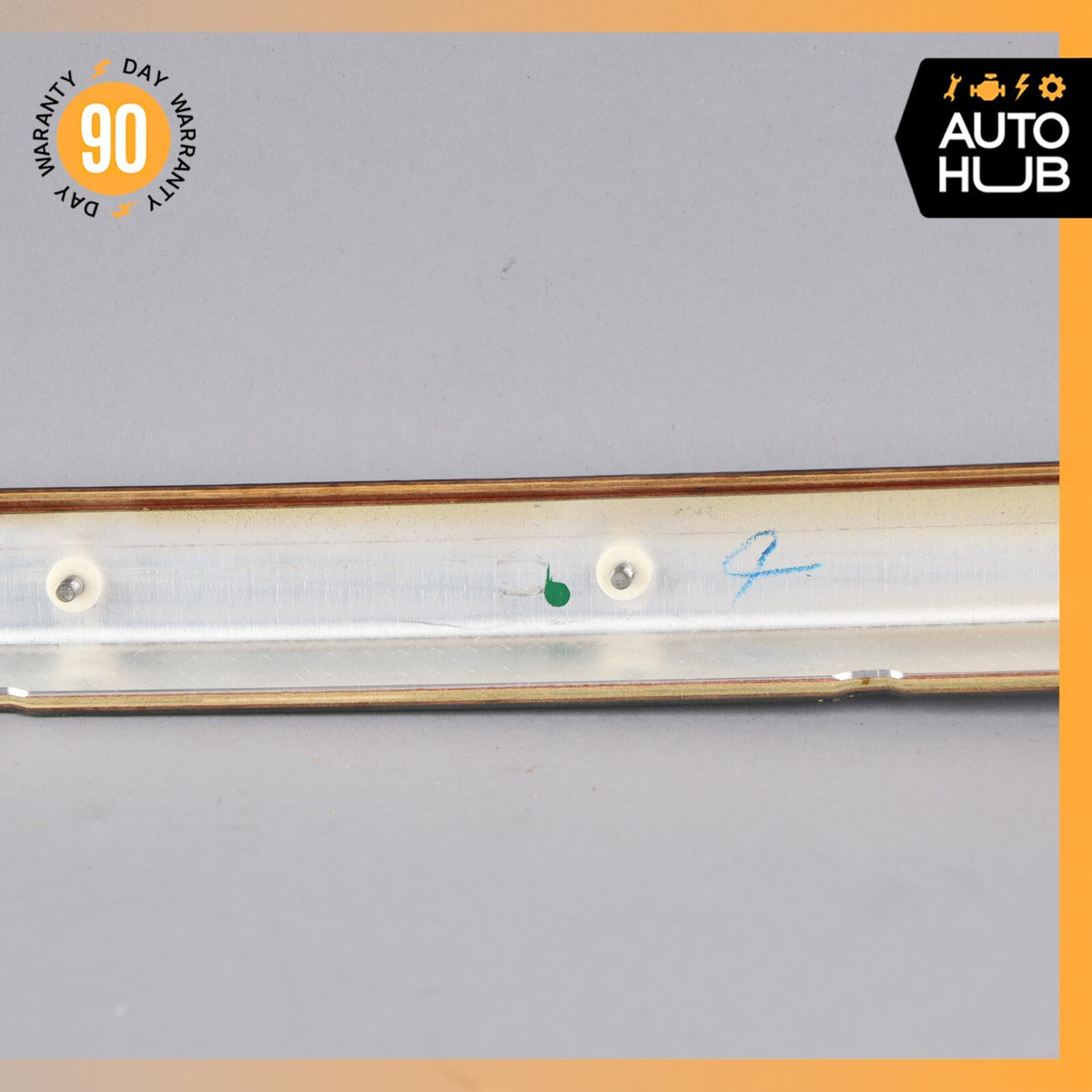07-14 Mercedes W216 CL550 CL600 Front Right Passenger Side Door Trim Wood OEM - photo 8