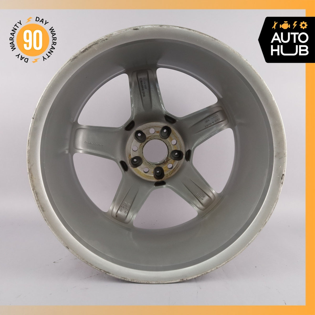 Mercedes W164 ML63 AMG ML350 ML550 10 x 20 20" Wheel Rim Polished 1644012002 OEM - photo 9