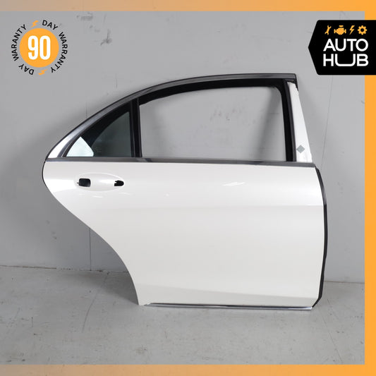 14-20 Mercedes W222 S450 S600 Rear Right Side Door Shell Diamond White OEM 60k - photo 1