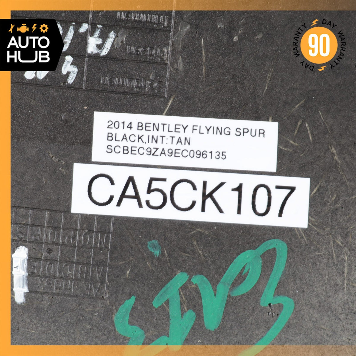 14-18 Bentley Flying Spur Trunk Deck Shelf Package Trim Cover 4W0864714F OEM 40k - photo 16