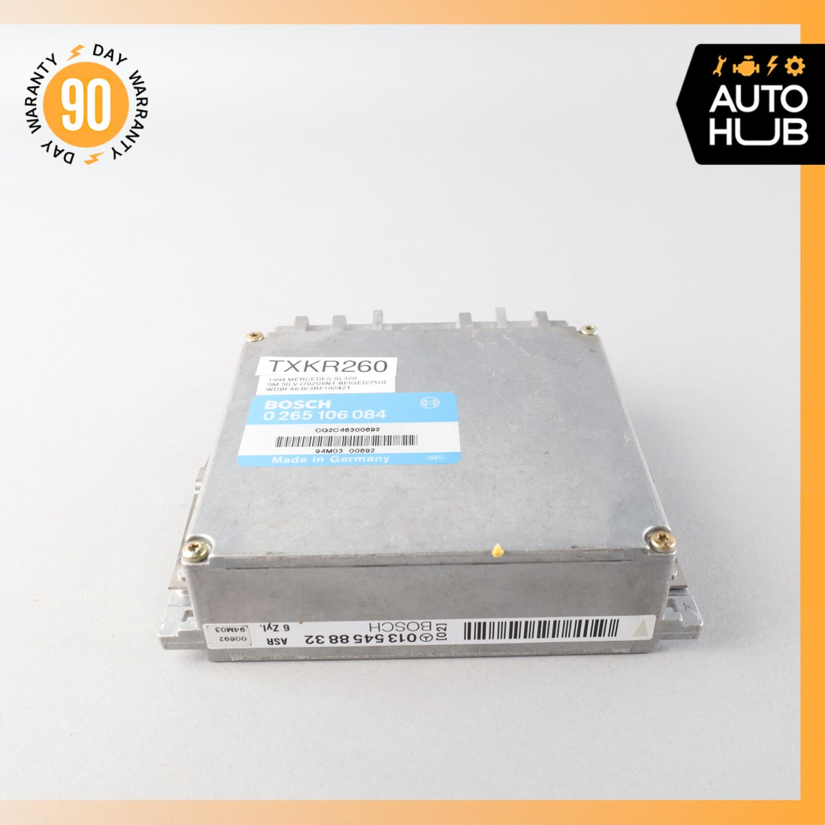 94-95 Mercedes R129 SL320 Acceleration Slip Regulation ASR Control Module OEM - photo 3