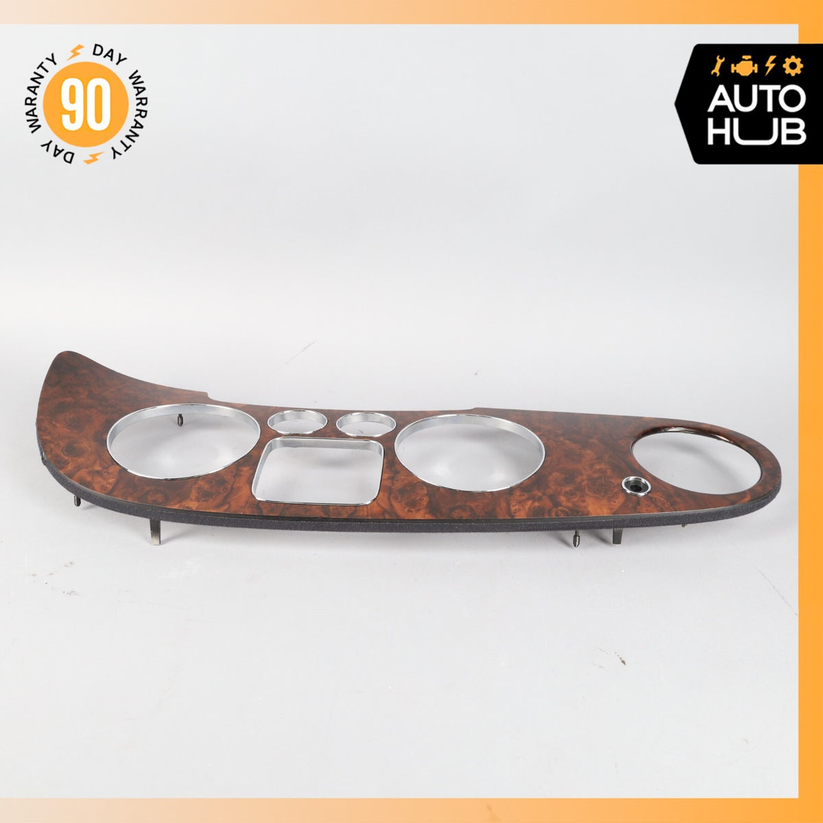 03-13 Bentley Continental Flying Spur Dash Panel Speedometer Bezel Trim Wood OEM - photo 13