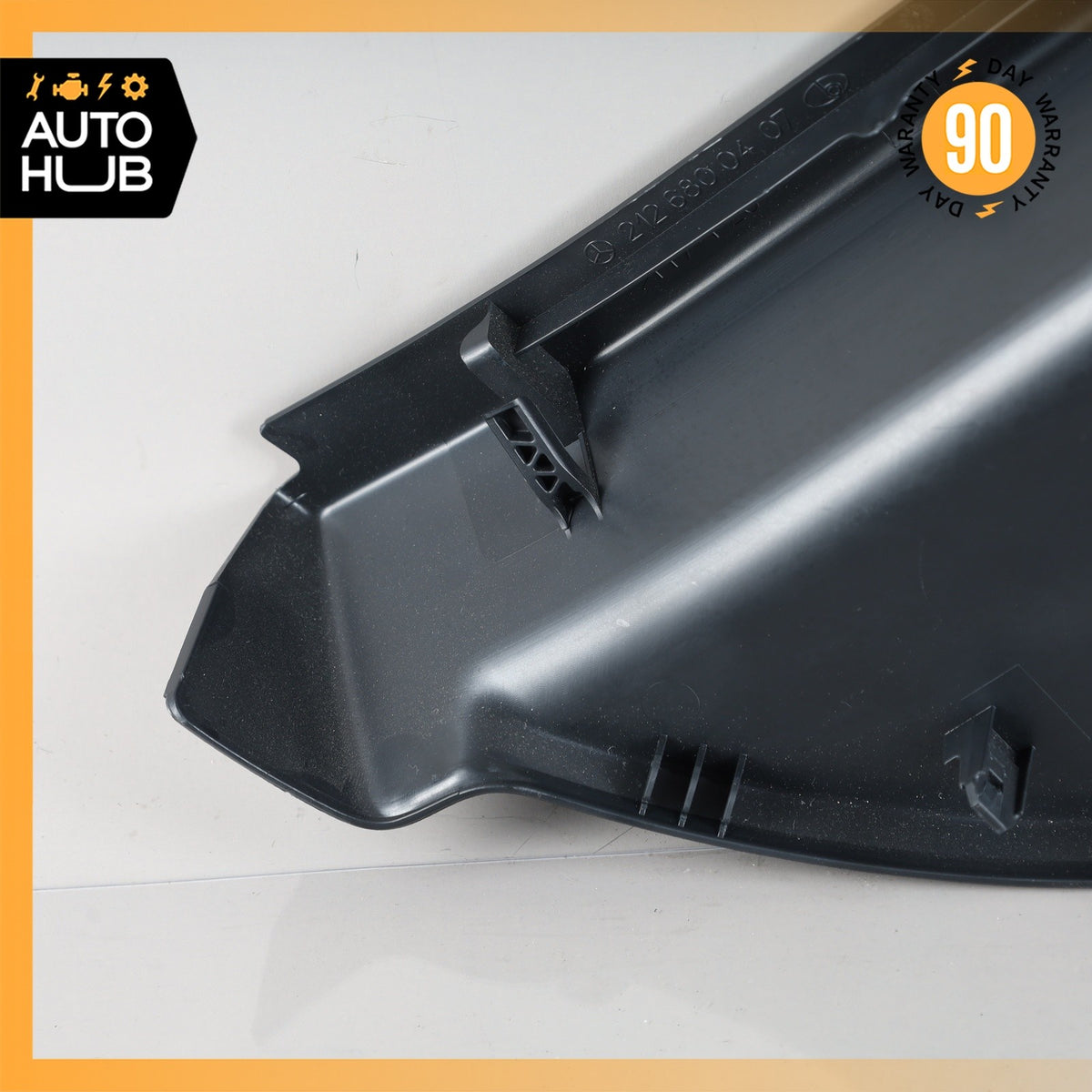 10-16 Mercedes W212 E400 E350 Right Dashboard Dash Cover Panel Trim Black OEM - photo 8