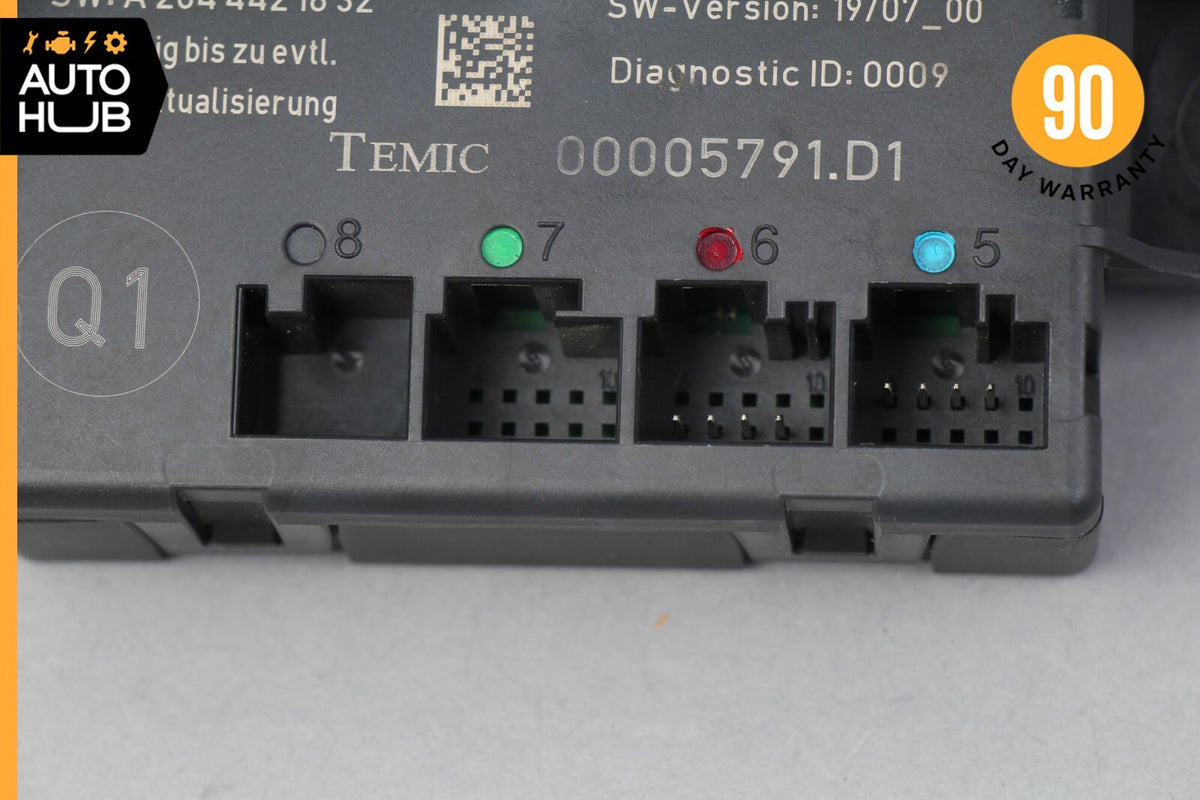 08-18 Mercedes W204 C300 CLS550 GLK350 Rear Left Side Door Control Module OEM - photo 3