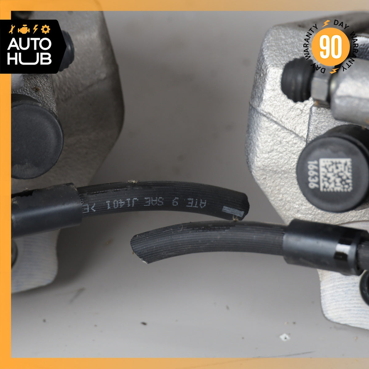 Mercedes X166 GL350 GLE400 Front Left & Right Brake Caliper Calipers Set OEM - photo 15