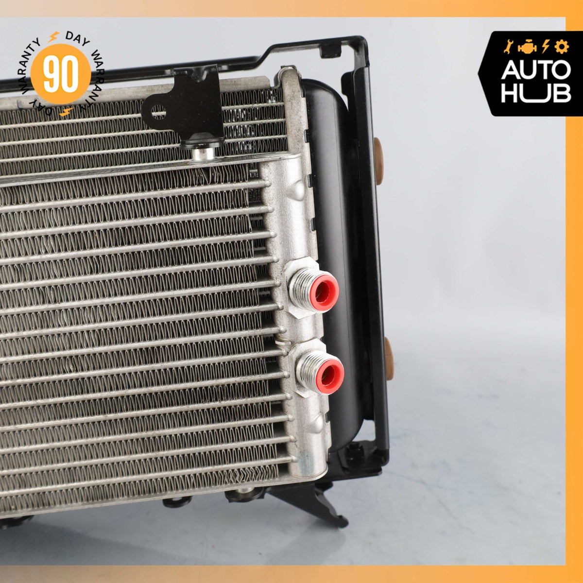 Bentley Continental GTC GT 4.0L Left Water Aux & Front Diff Oil Radiator Set OEM - photo 7