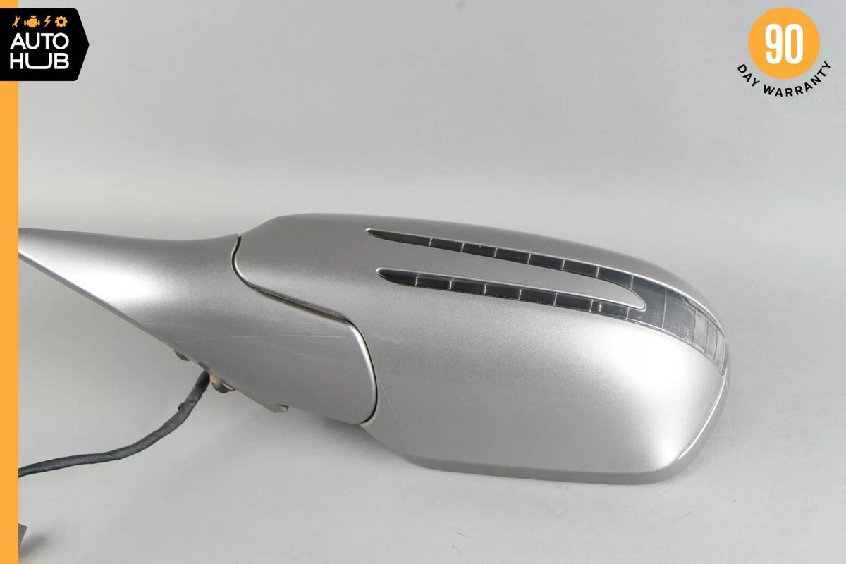 09-11 Mercedes W219 CLS550 Left Side Rear View Door Mirror Diamond Silver OEM - photo 7