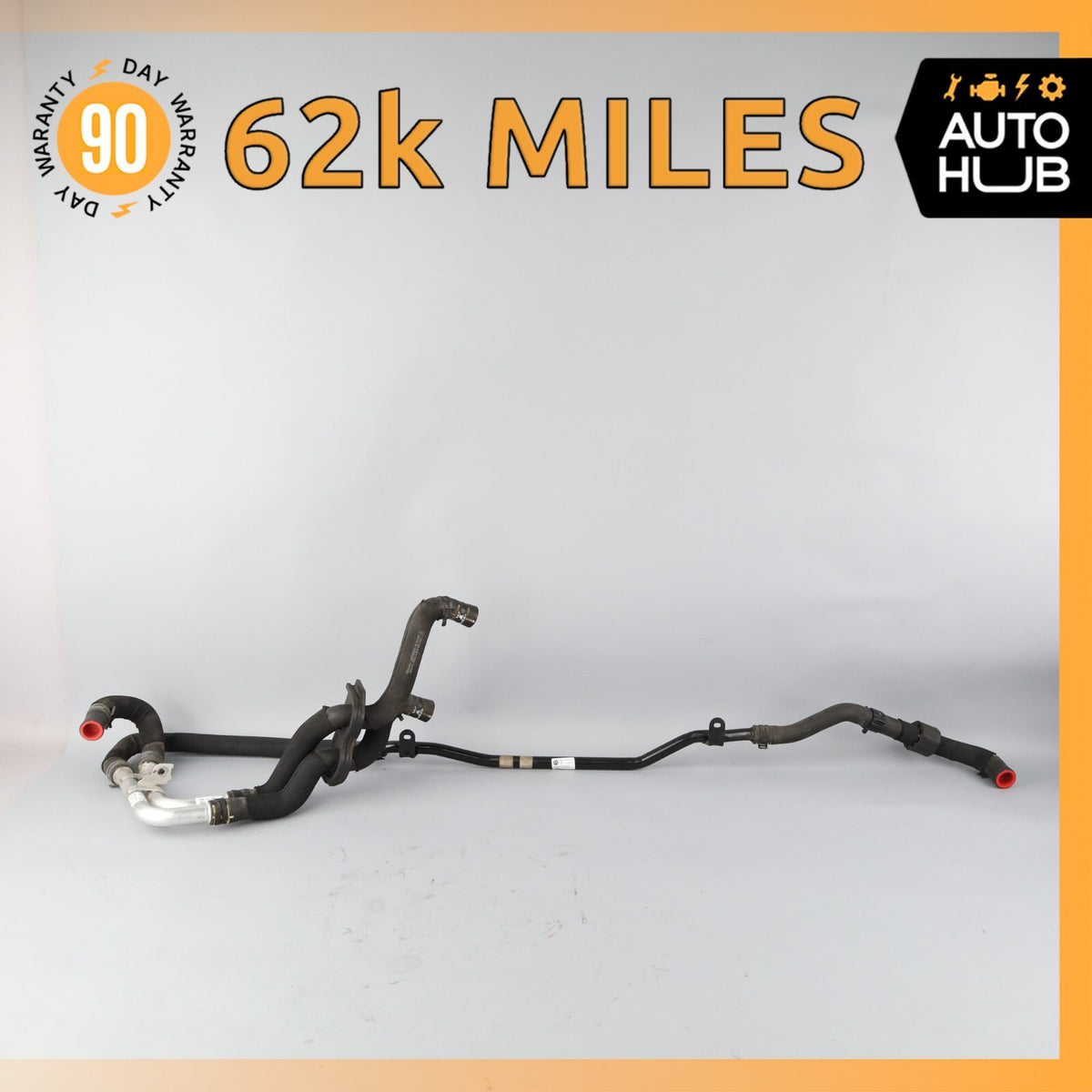 15-17 Porsche Cayenne 958 E-Hybrid Engine Coolant Hose Pipe Set OEM 62k - photo 1