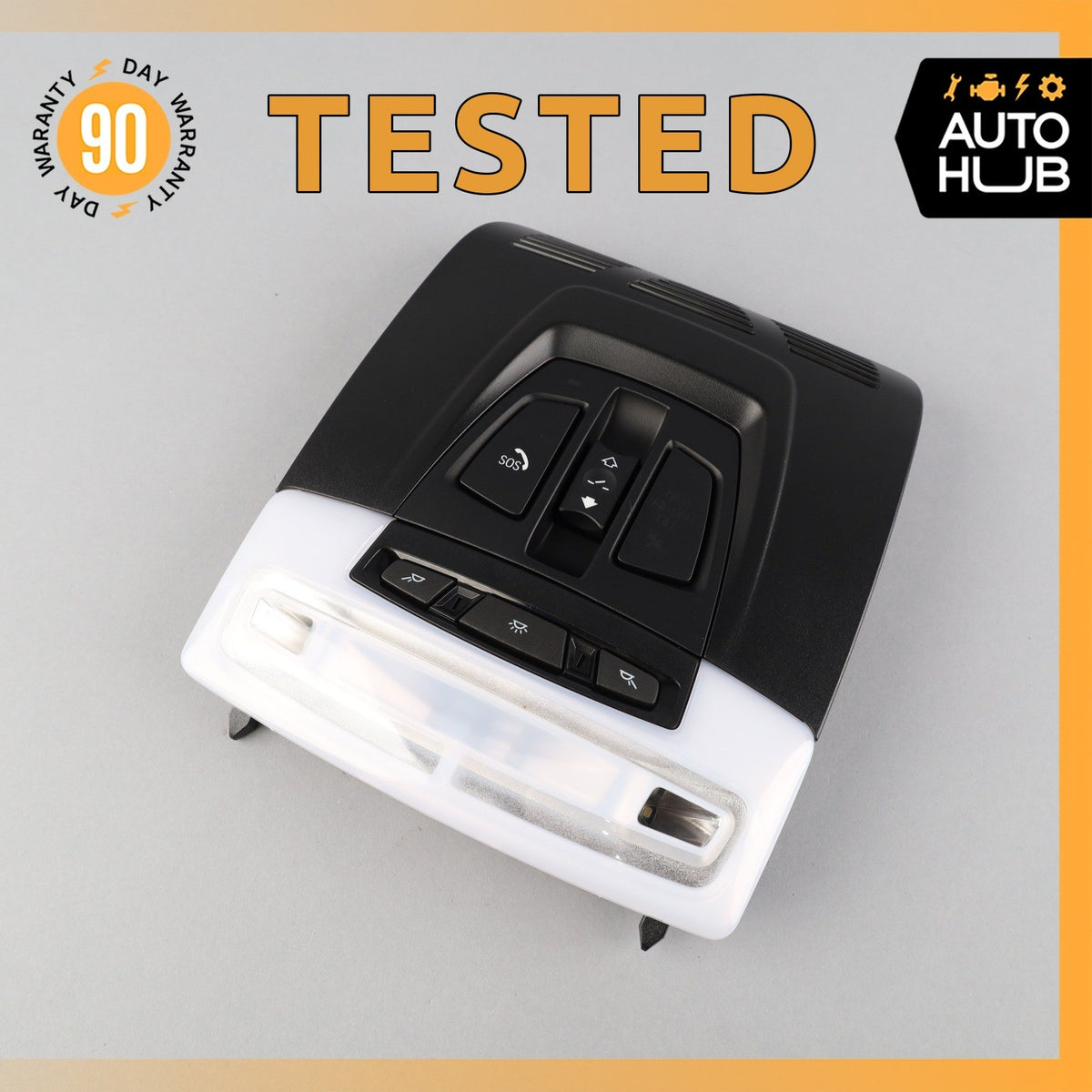 BMW F15 X5 Front Roof Dome Light Dome Light Switch Console OEM - photo 1