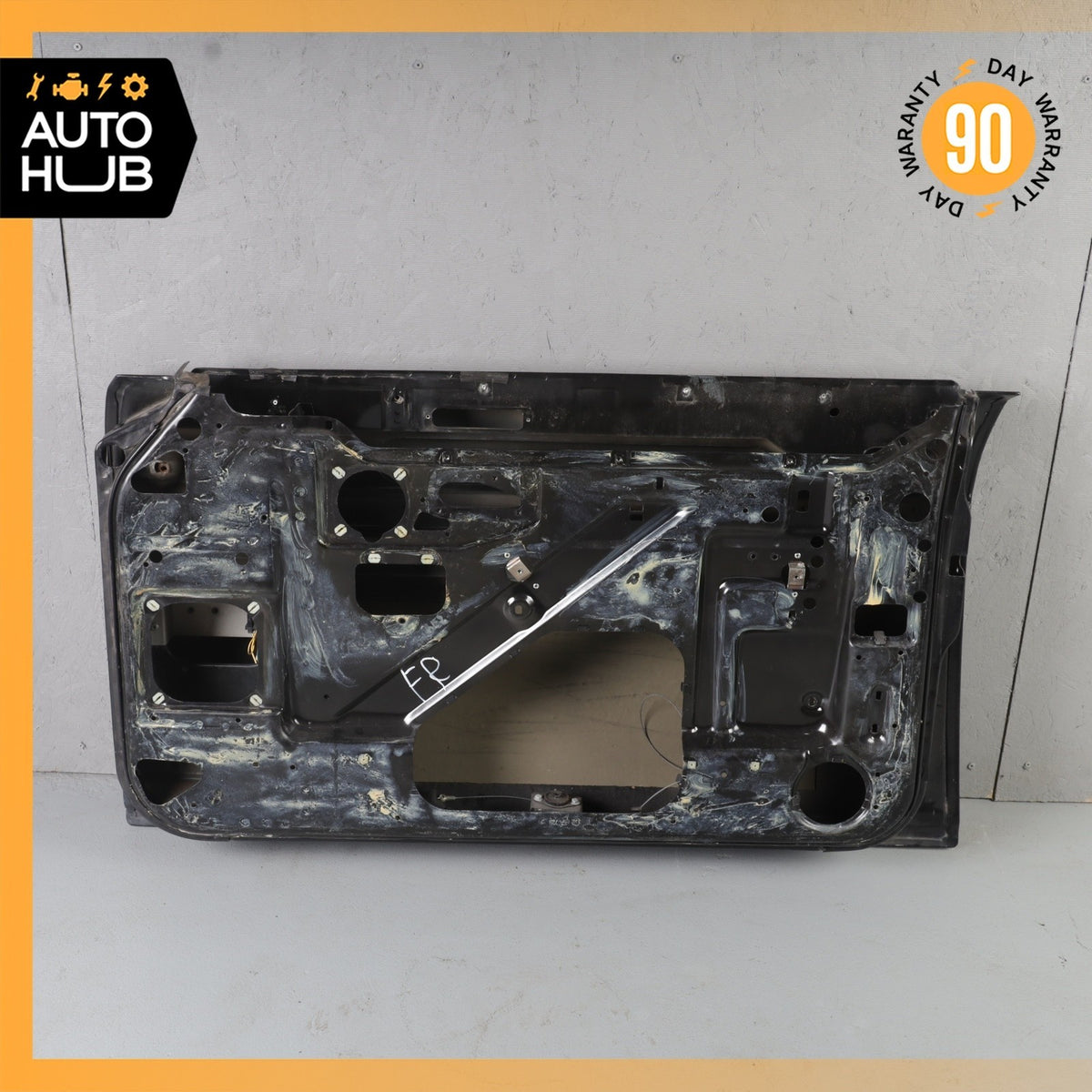 81-91 Bentley Eight / RR Silver Spirit Front Right Side Door Shell Black OEM 56k - photo 13