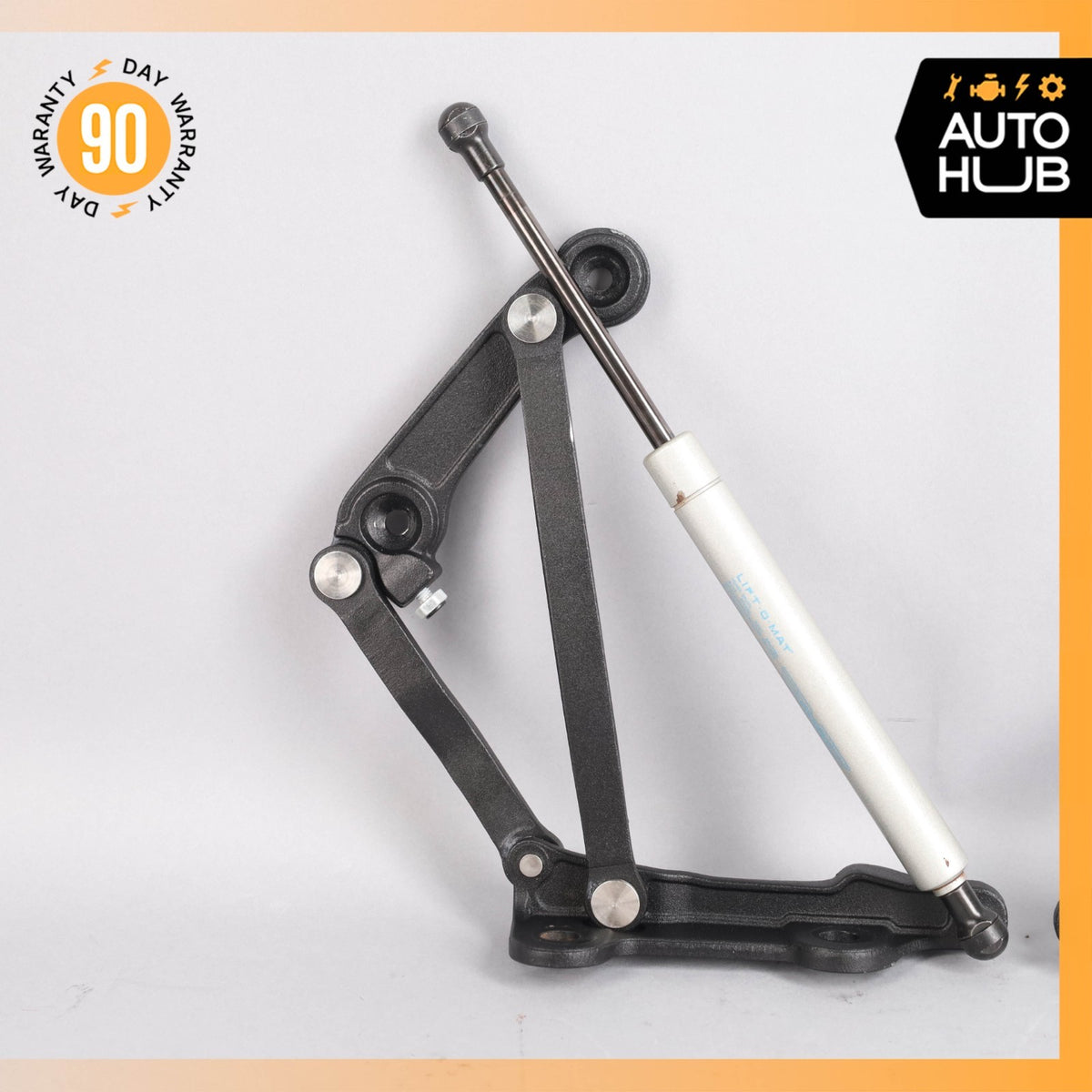 Aston Martin V8 Vantage Trunk Lid Shock Lift Support Strut w/ Brackets Set OEM - photo 4