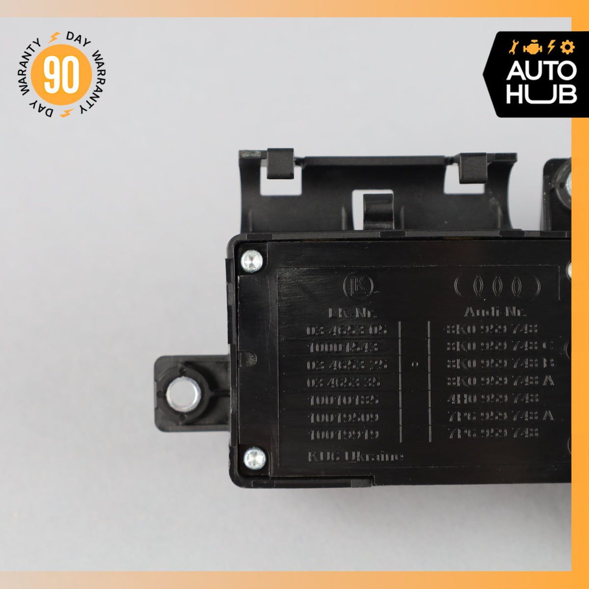 Audi S5 Front Right Power Seat Control Lumbar Switch Black OEM - photo 7