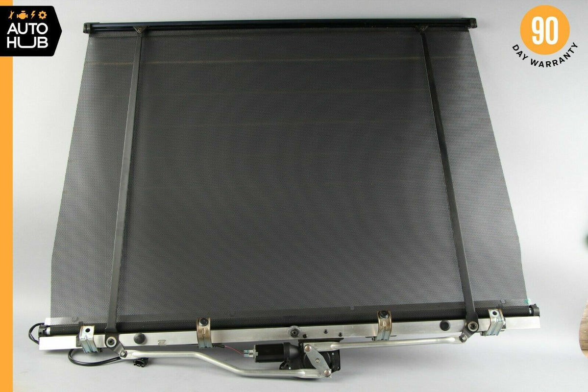 07-14 Mercedes W216 CL550 CL63 AMG Rear Window Sun Shade Roller Blind Black OEM - photo 1