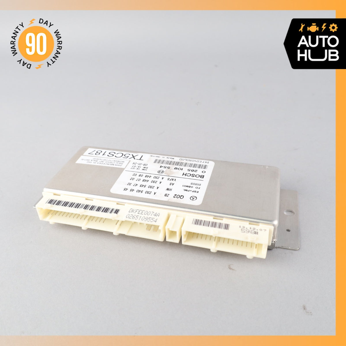 Mercedes R230 SL550 SL600 ESP Electronic Stability Control ABS PML Module  81k - photo 2