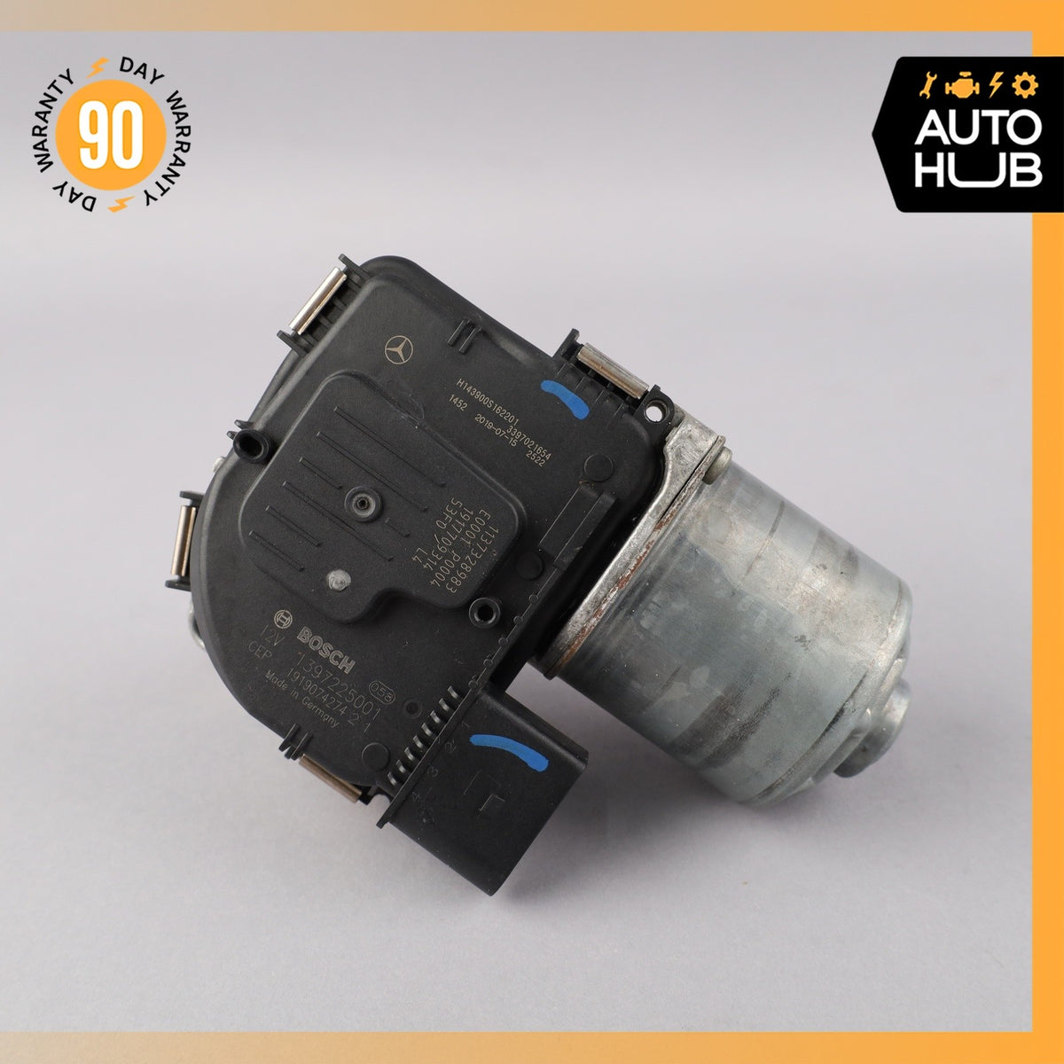 17-20 Mercedes W213 E350 E300 E63 AMG Windshield Washer Wiper Motor OEM 58k - photo 2