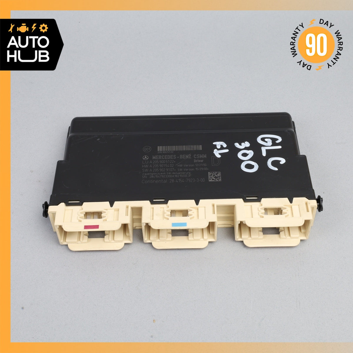 15-23 Mercedes X253 GLC300 C43 AMG Front Left Seat Control Module OEM - photo 3