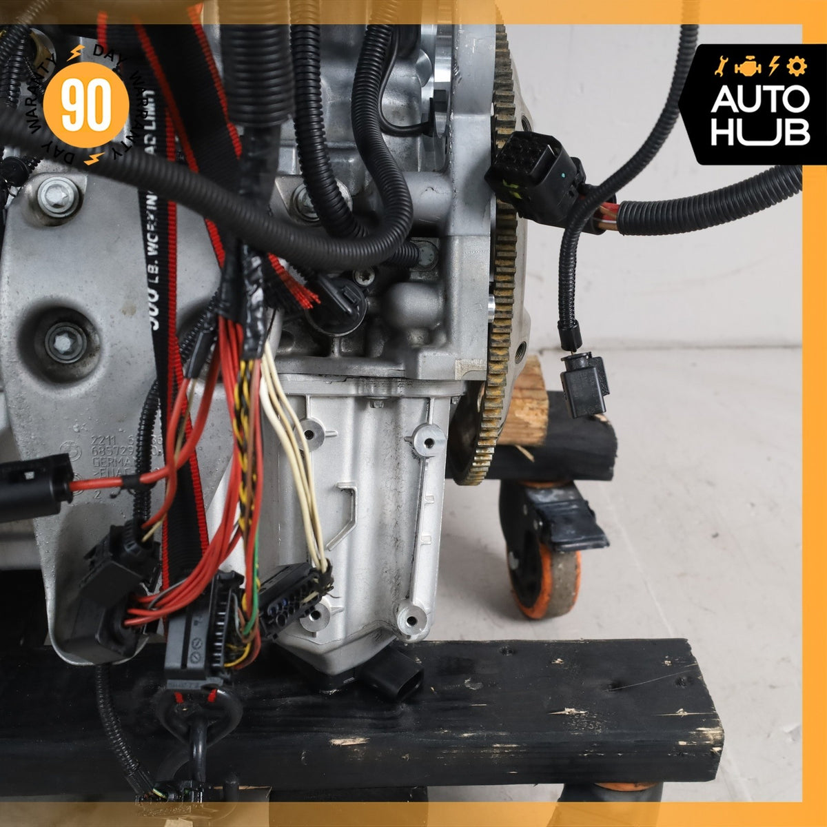 12-18 BMW F30 320i RWD 2.0L N20B20U0 Engine Motor Assembly w/ Turbo OEM 75k - photo 14