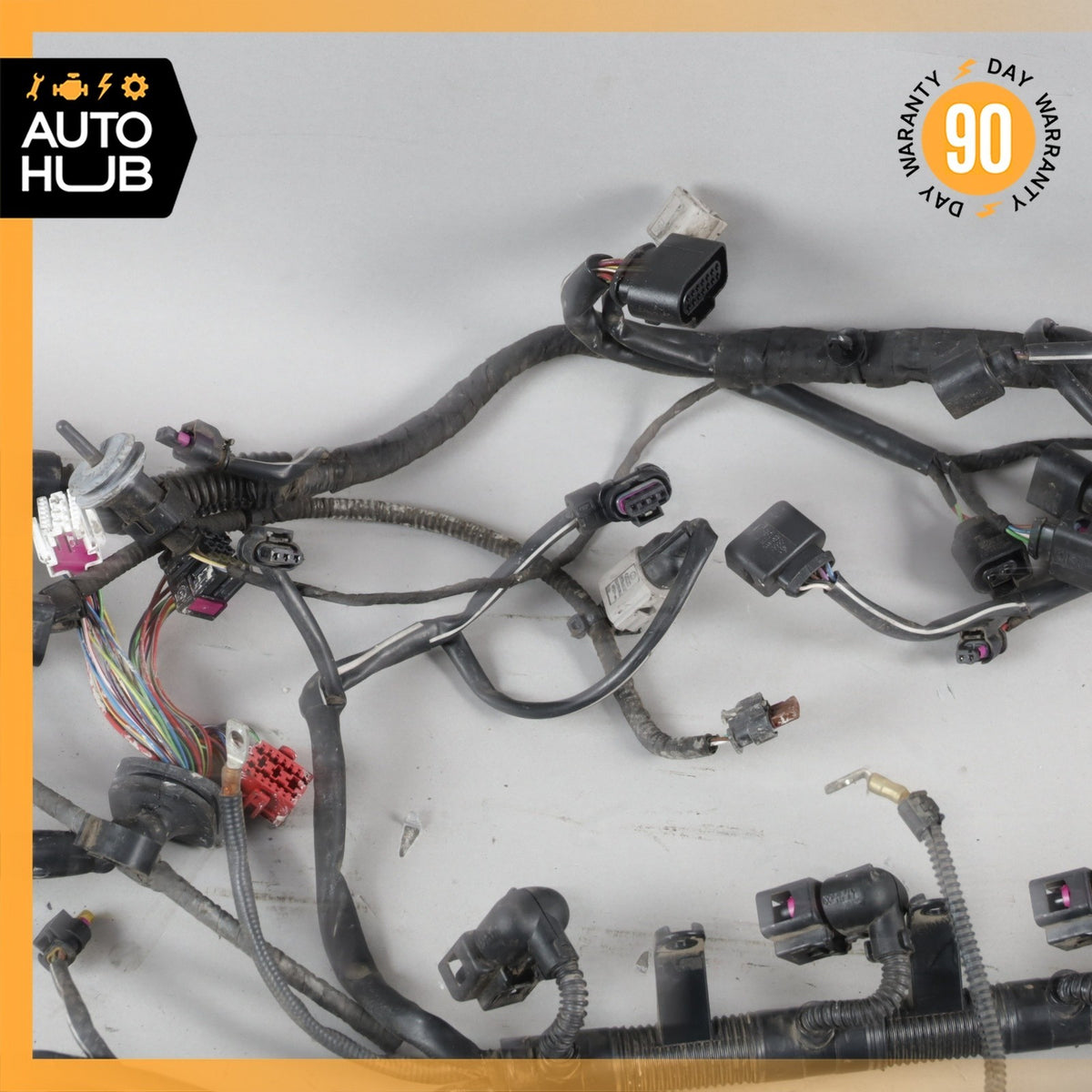 15-18 Porsche Cayenne 958 E-Hybrid Engine Motor Wire Wiring Cable Harness OEM - photo 15