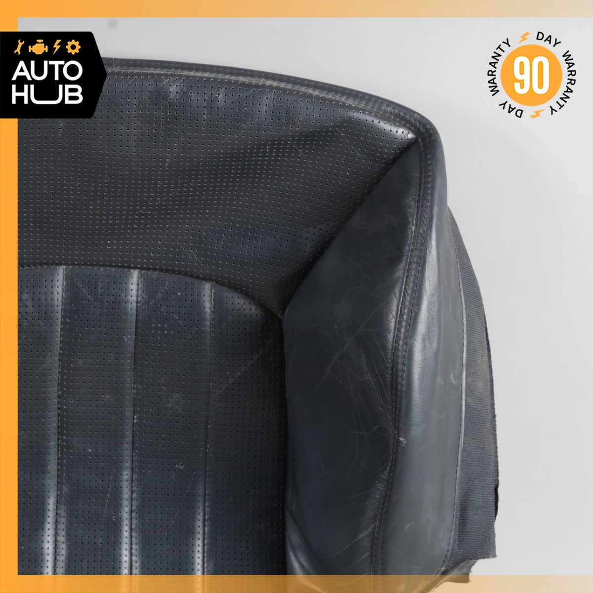 03-06 Mercedes W215 CL55 AMG Front Right Lower Bottom Seat Cushion Skin OEM - photo 3