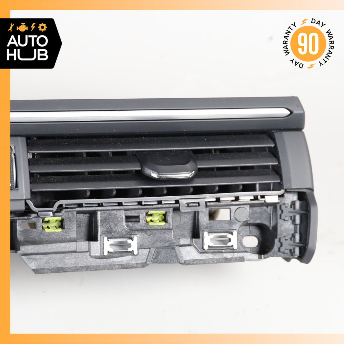 17-18 Audi B9 A4 Dashboard A/C Vent Assembly Black OEM 56k - photo 9