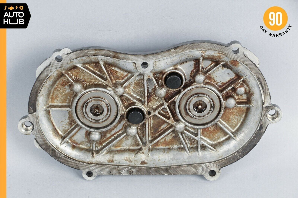 Mercedes W221 S550 E350 Front Left Side Engine Timing Chain Cover Plate OEM - photo 6