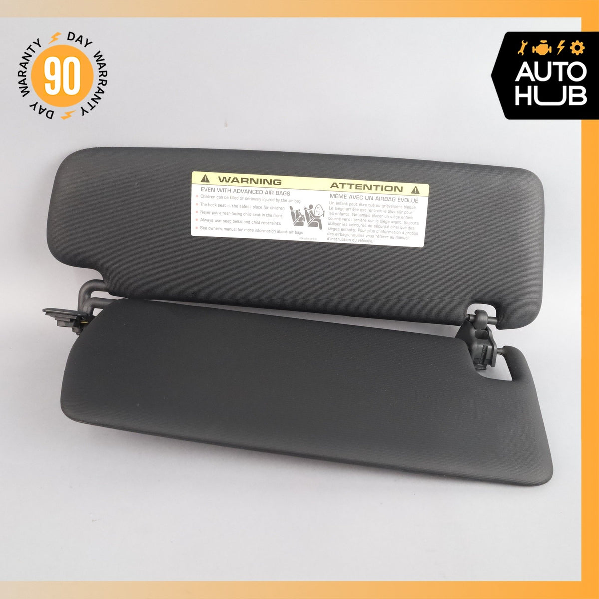 11-14 Porsche Cayenne 958 Hybrid S Sun Visor Sunvisor Front Left Driver Side OEM - photo 6