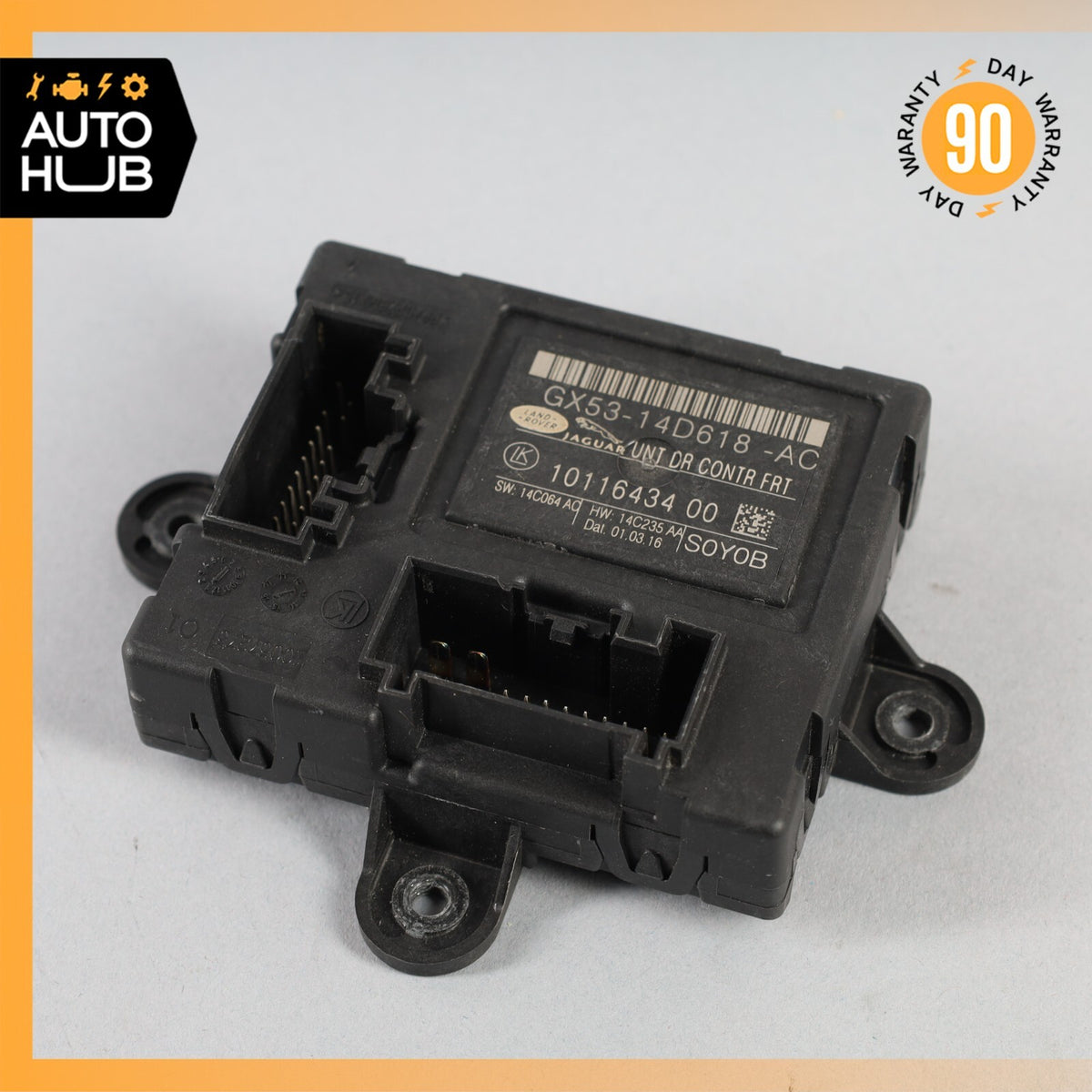 2017 Jaguar X152 F-Type R Front Left Side Door Control Module GX5314D618AC OEM - photo 1