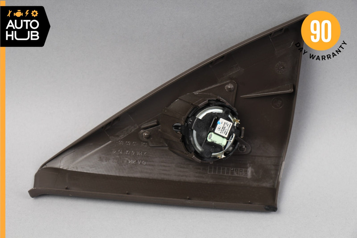 Mercedes W204 C250 C350 Front Right Door Panel Tweeter Speaker Cover Brown OEM - photo 7