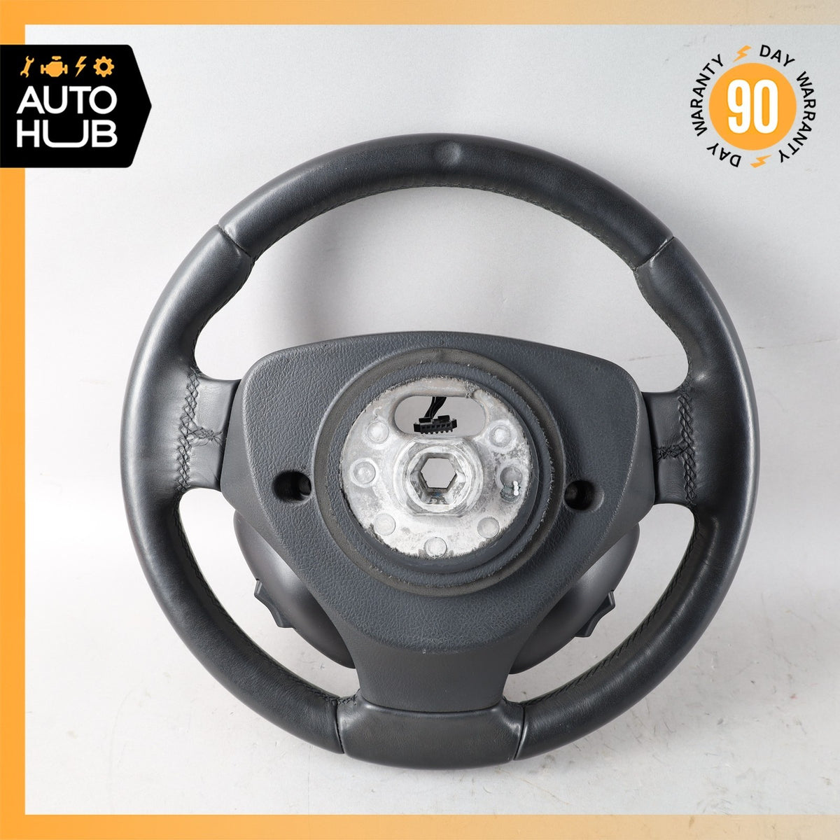 05-07 Aston Martin DB9 Steering Wheel Black 4G433600AB OEM 34k - photo 13