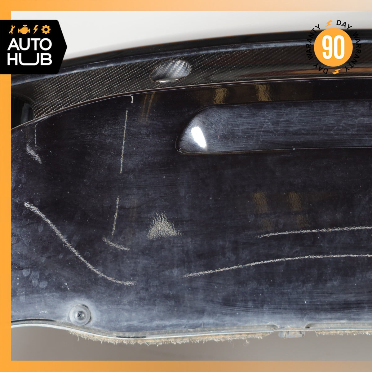 13-16 Aston Martin DB9 Rear Bumper Cover Assembly w/ Carbon Fiber Diffuser OEM - photo 11