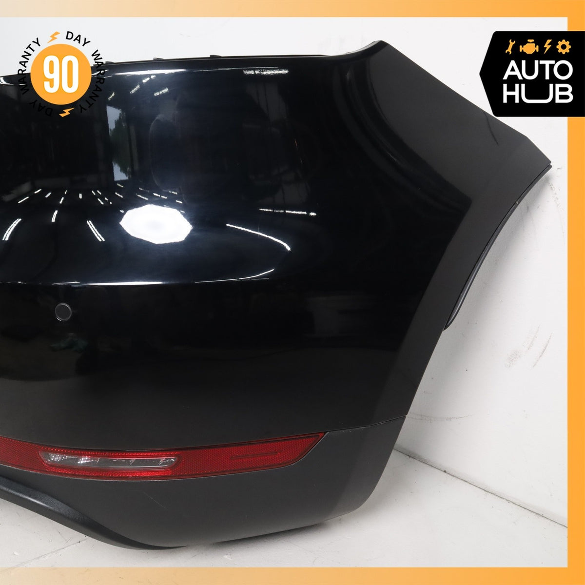 15-18 Porsche Macan 95B Rear Bumper Cover Assembly Black OEM 74k - photo 9