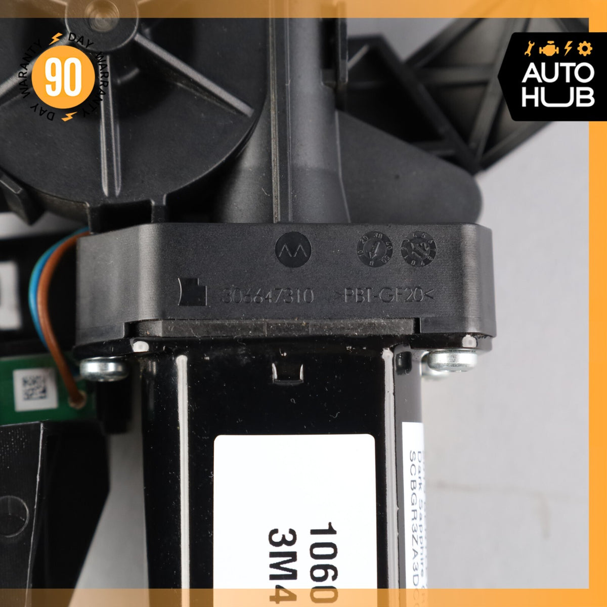 Bentley Continental GTC Front Right Seat Belt Feeder Motor OEM 71k - photo 7