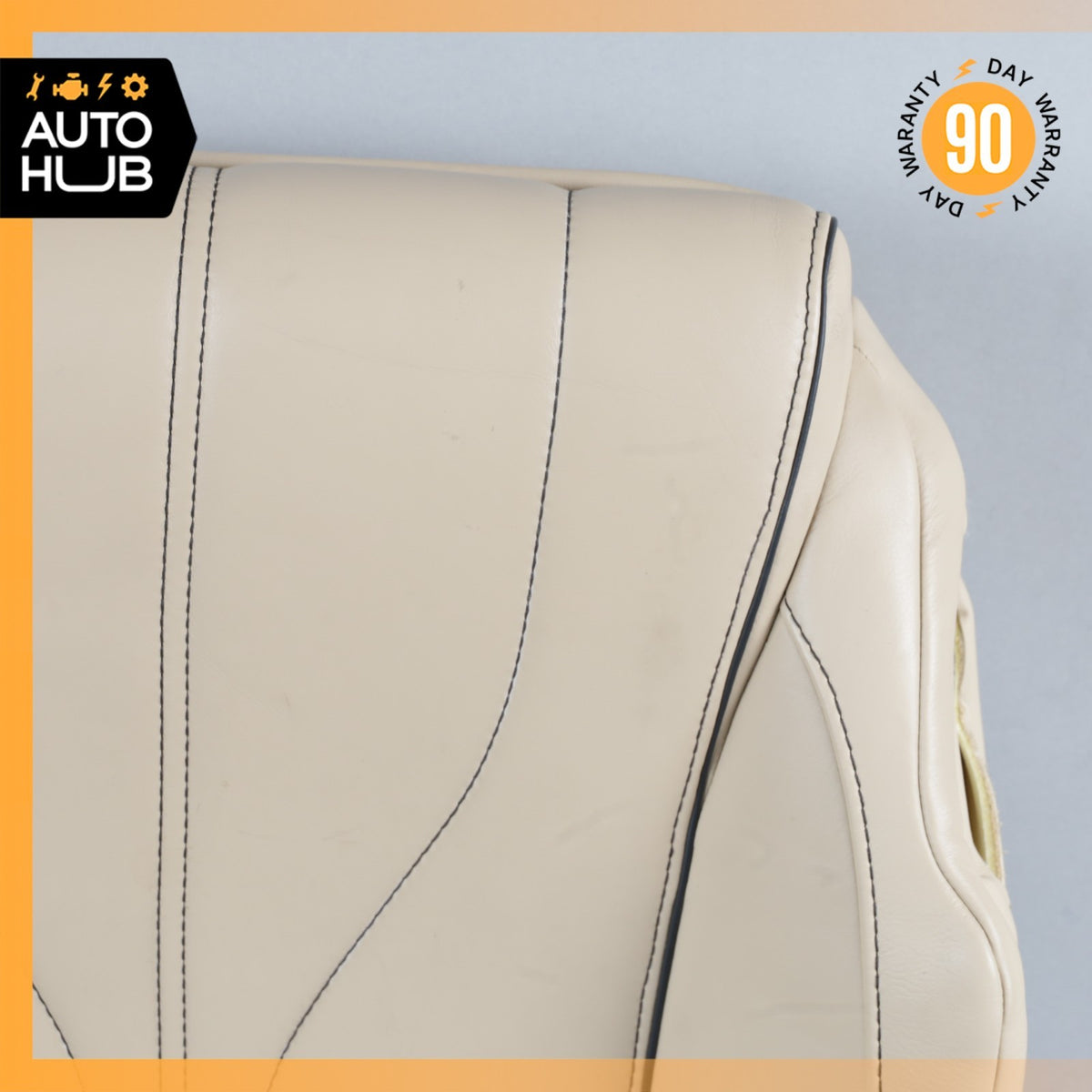 13-15 Aston Martin DB9 Front Left Side Bottom Lower Seat Cushion Beige OEM 22k - photo 3