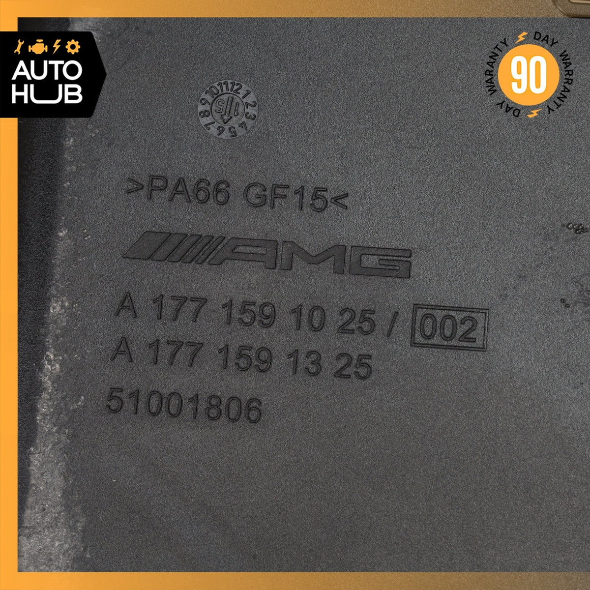 Mercedes W205 C63 AMG Engine Motor Cable Wire Harness Cover Panel OEM - photo 7