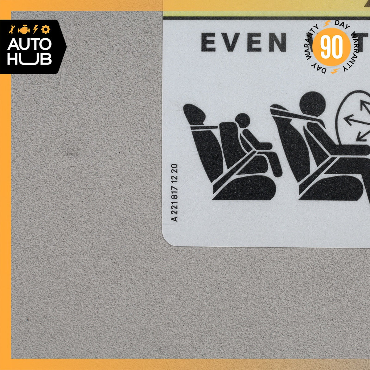 06-12 Mercedes X164 GL450 ML63 AMG ML350 Sun Visor Sunvisor Right Side Gray OEM - photo 12
