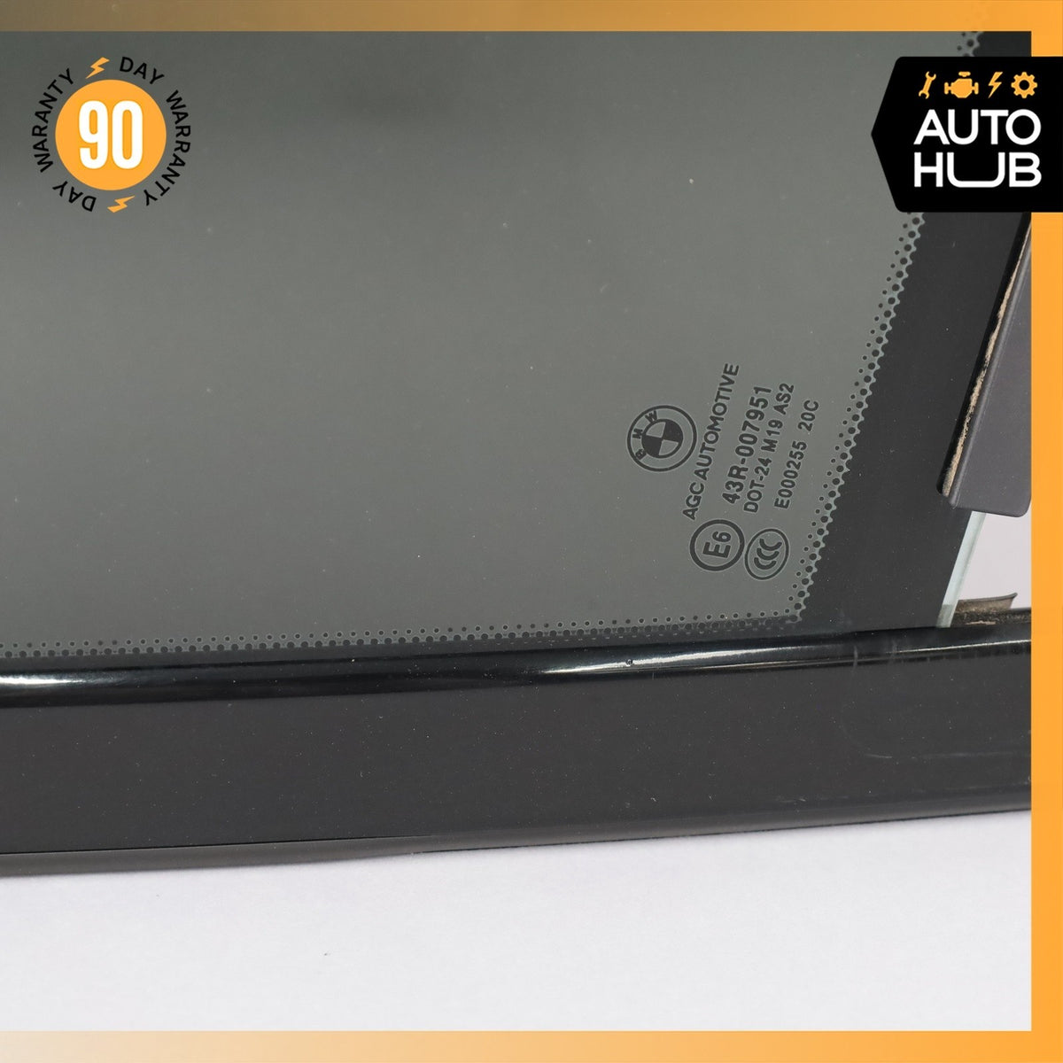14-21 BMW i3 I01 Front Right Passenger Side Door Corner Window Glass OEM 80k - photo 7