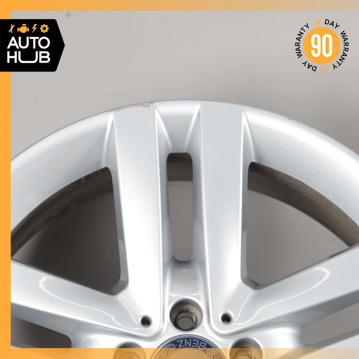Mercedes X166 GL350 GL550 8.5 X 19 19" Wheel Rim Silver 1664011302 OEM - photo 3