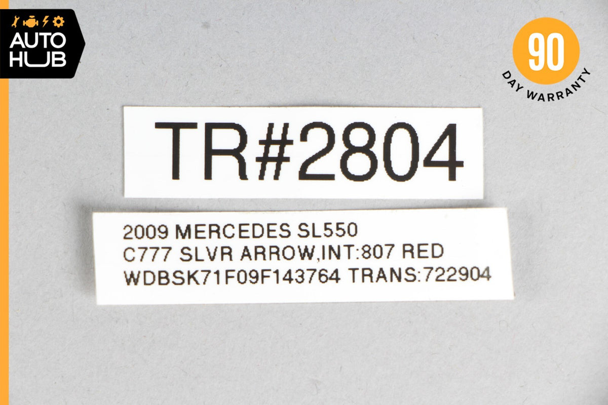 Mercedes R230 SL500 SL55 Convertible Top Main Drive Lift Cylinder Right Side OEM - photo 12