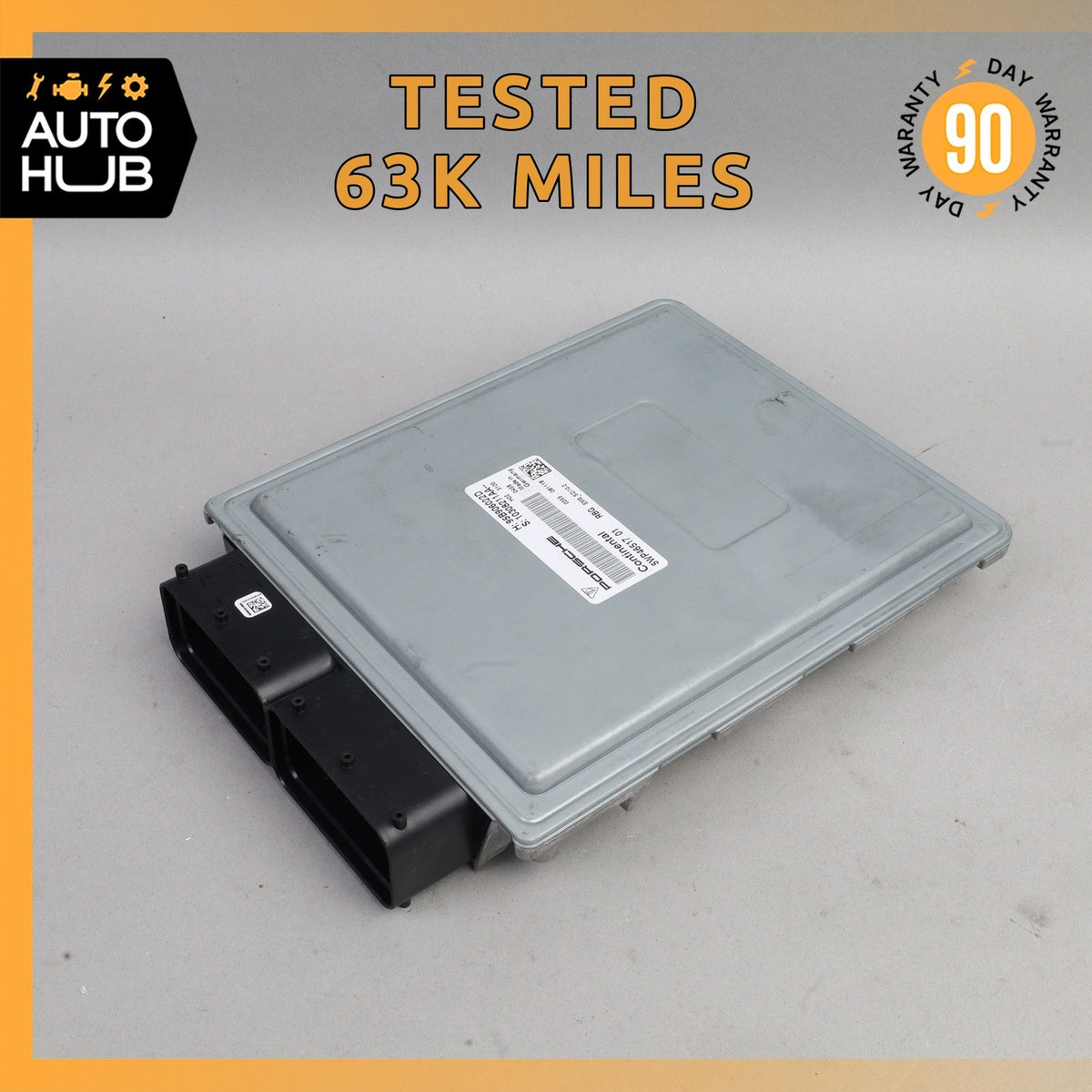 15-18 Porsche Macan 95B S Turbo Engine Motor Control Module ECU ECM DME OEM 63k - photo 1