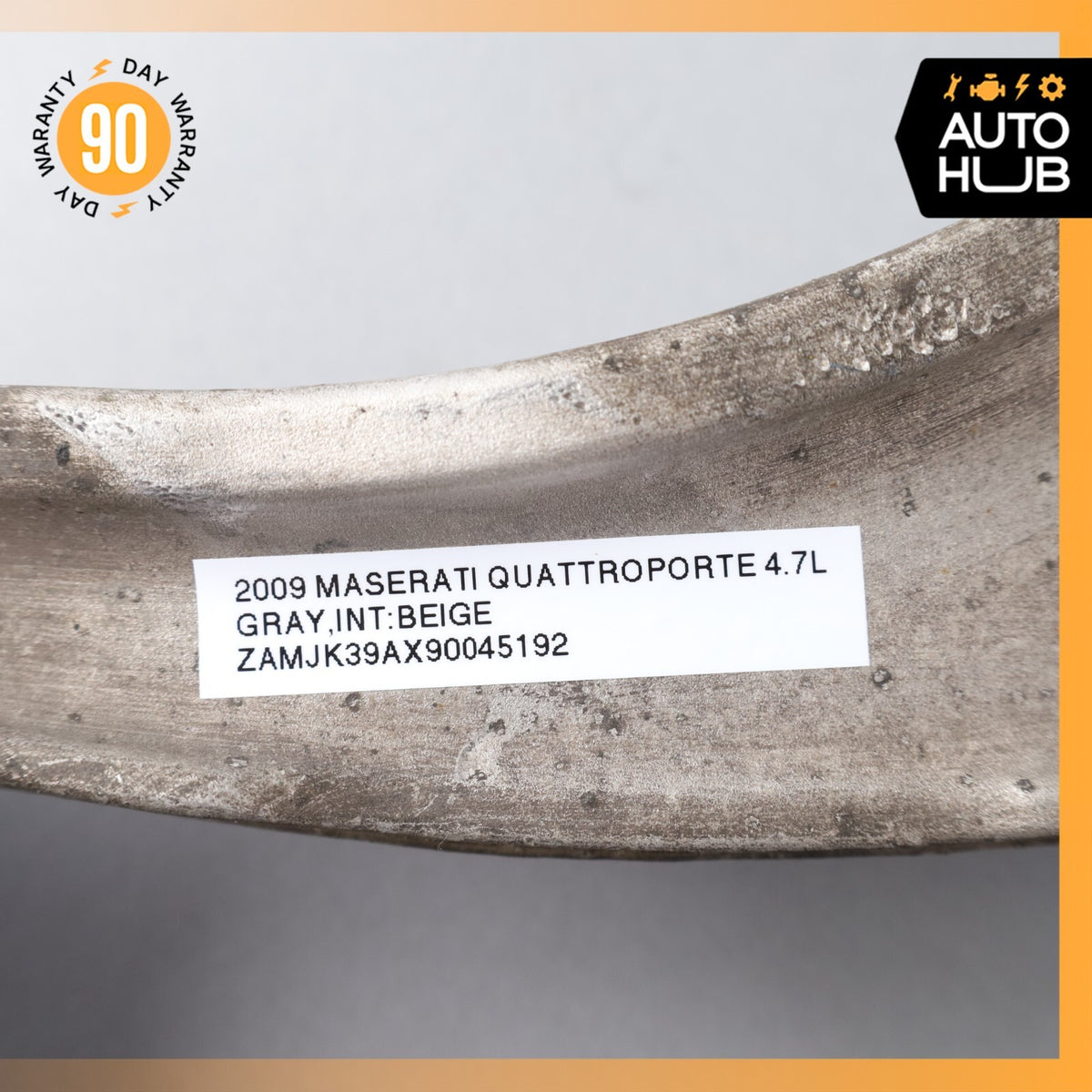 03-10 Maserati Quattroporte M139 Front Right Lower Control Arm 3206581 OEM 50k - photo 12
