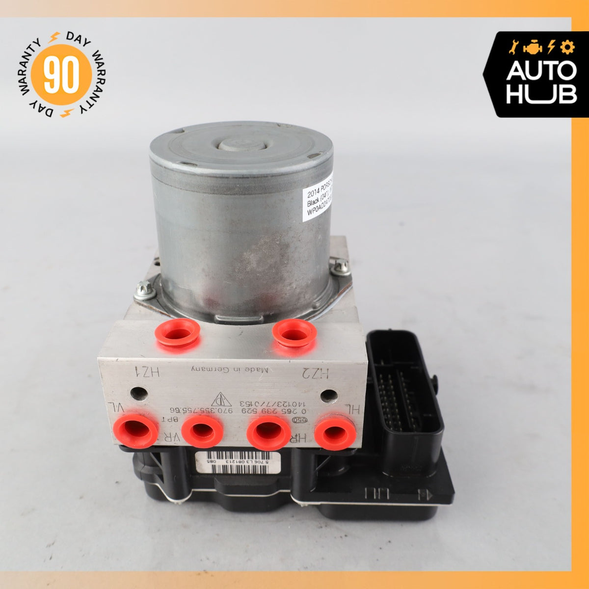 14-16 Porsche Panamera 970 E-Hybrid ABS Hydraulic Pump Control Module OEM 86k - photo 5