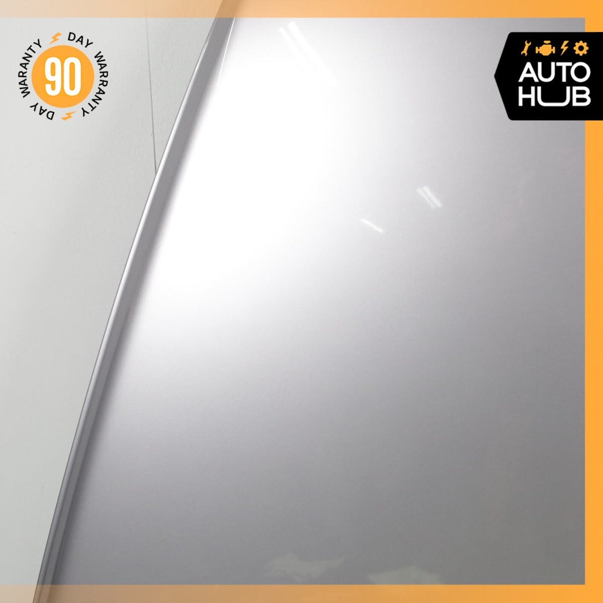 03-13 Bentley Continental GTC GT Hood Bonnet Cover Panel Assembly Silver OEM 46k - photo 9