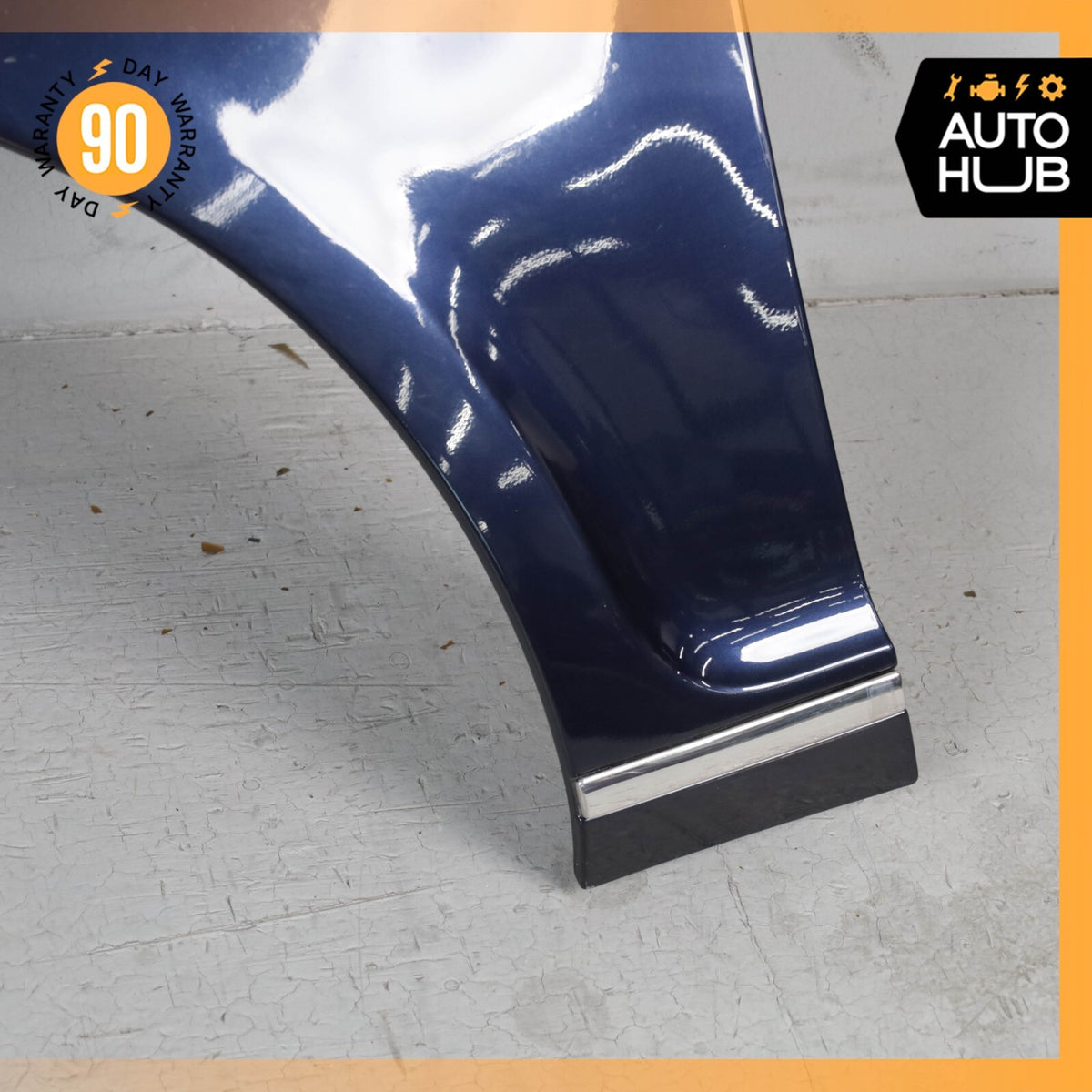 03-11 Bentley Continental GT GTC Left Driver Side Fender Assembly Blue OEM - photo 5